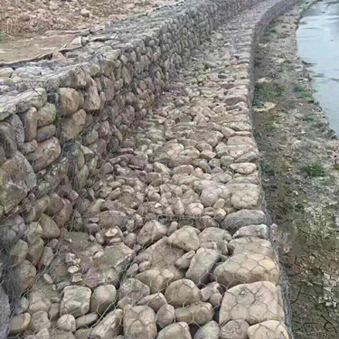 河道護堤鉛絲石籠